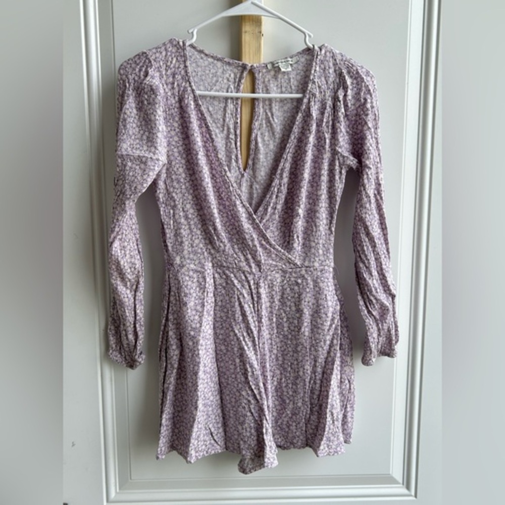 American Eagle Outfitters Purple Romper 
Size XS
